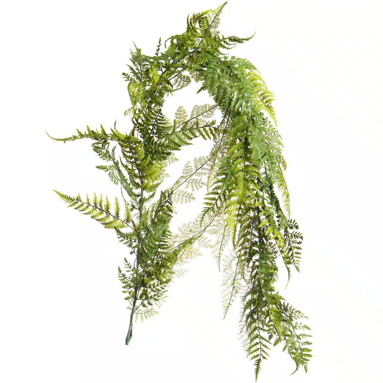 6ft UV Fern Garland – Outdoor & Indoor Artificial Greenery Decor | UV-Resistant Faux Fern by Ashland