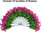 UV-Resistant Artificial Flowers – 10 Bundles Real-Touch Outdoor Faux Plants for Garden, Porch & Patio Décor