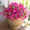 UV-Resistant Artificial Flowers – 10 Bundles Real-Touch Outdoor Faux Plants for Garden, Porch & Patio Décor